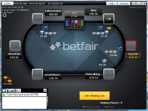 betfair poker software download